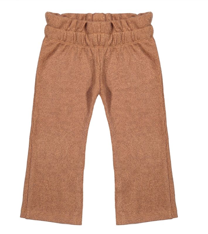 Baggy Pants Knitted Combo Brown