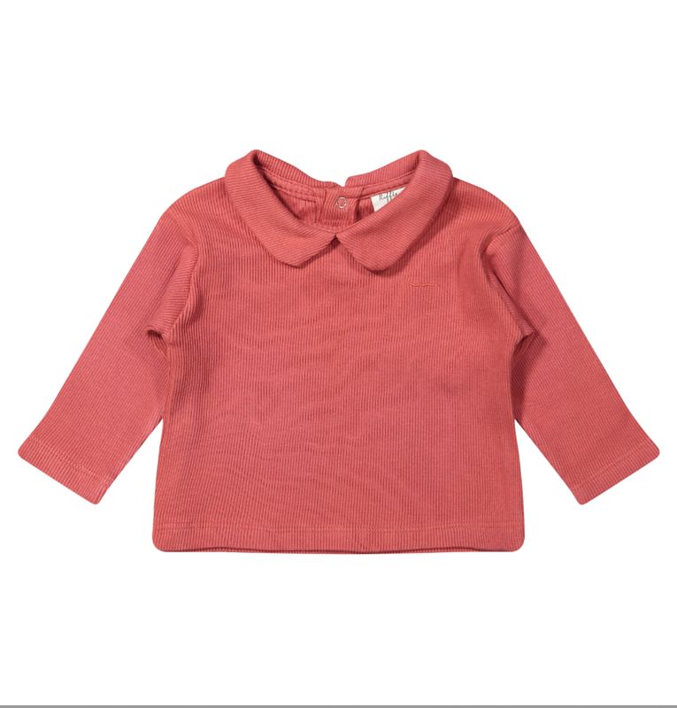 T’Shirt Derby Rib Pink