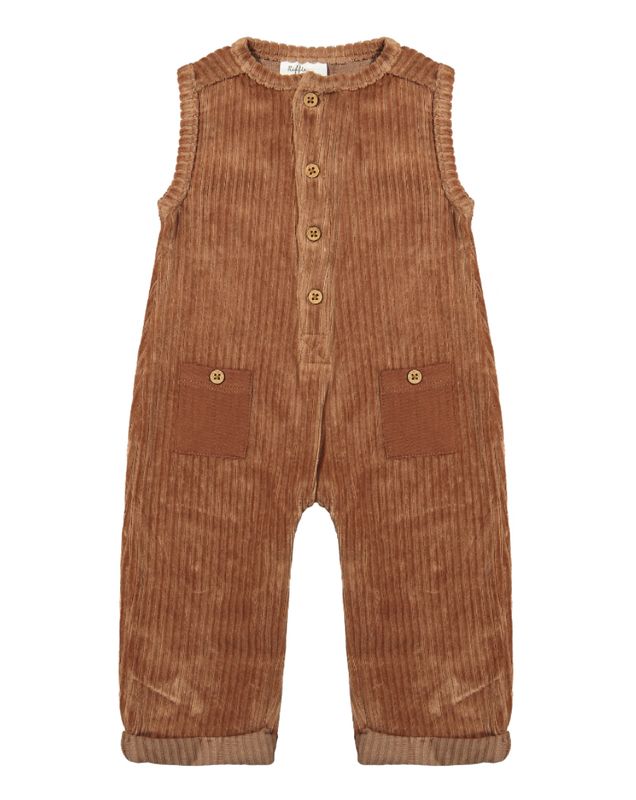 Suit Corduroy Rib Brown