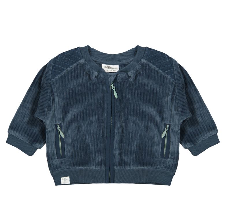 Bomber Corduroy Rib Blue