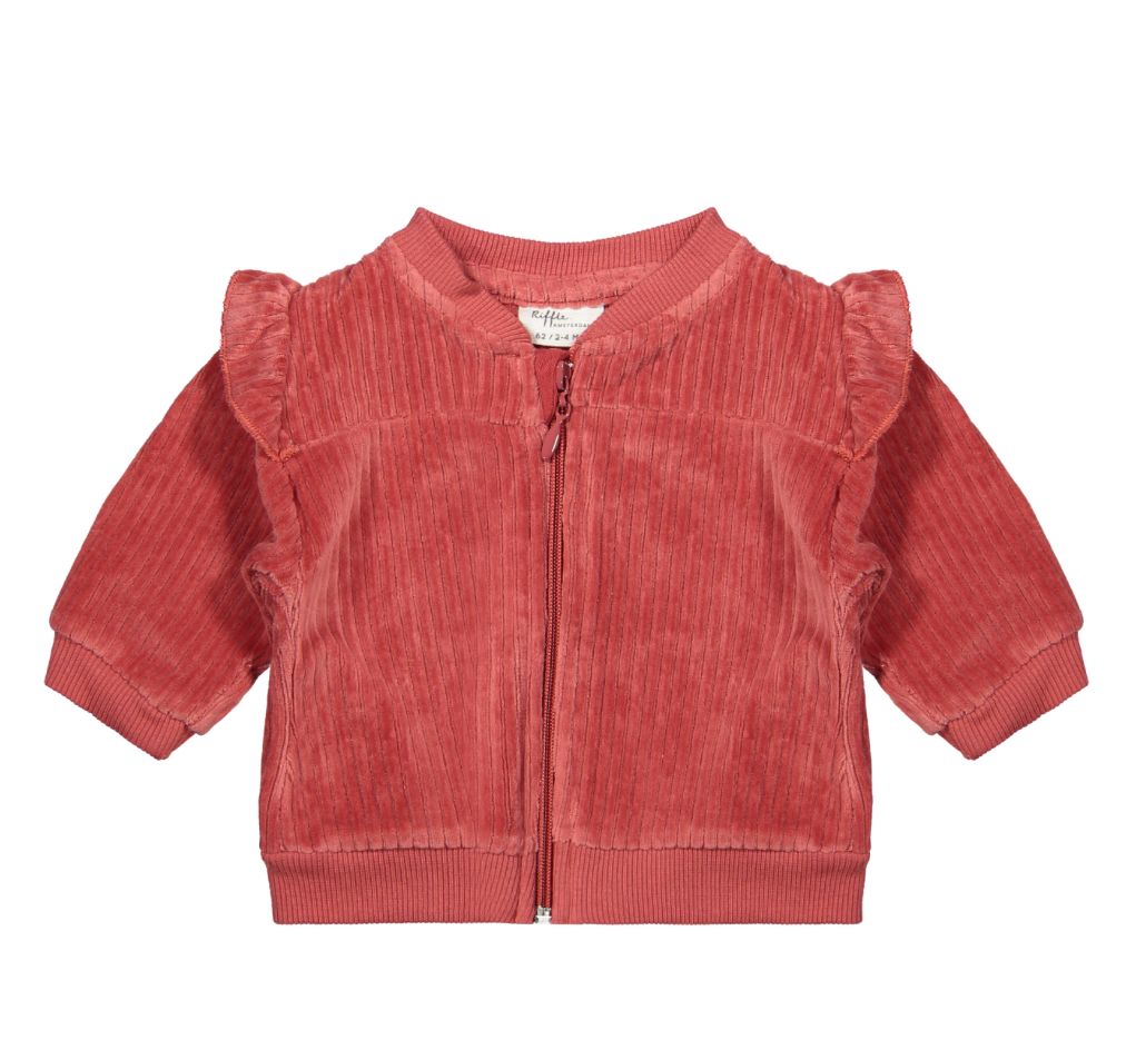 Bomber Corduroy Rib Pink