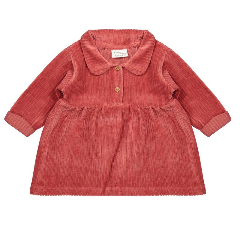 Dress Corduroy Rib Pink