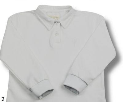Basic polo boys | White