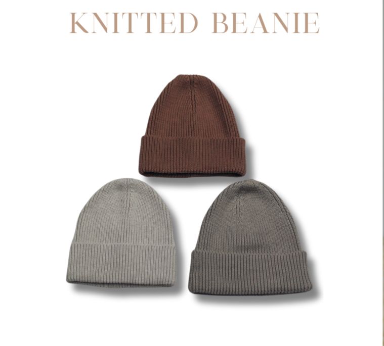 Knitted beanie Knitted beanie