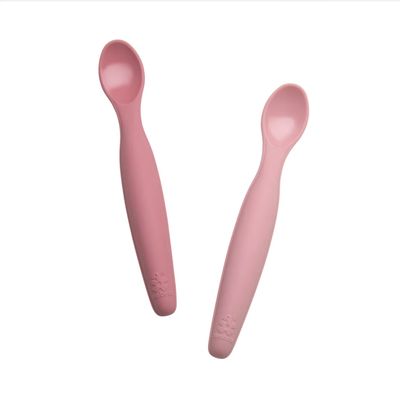 Siliconen lepelset, lang, bloesem roze
