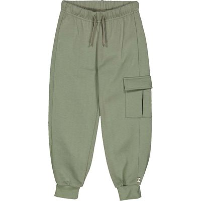 Sweat pocket pants Kids-Poetry green