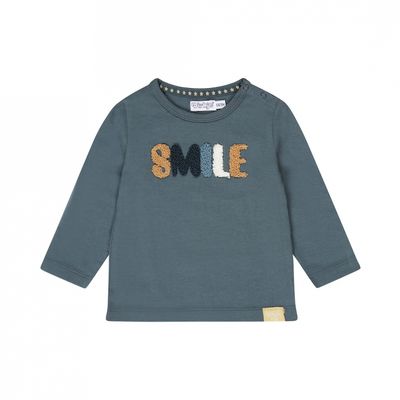 T-shirt ls - Q- Boys monkey