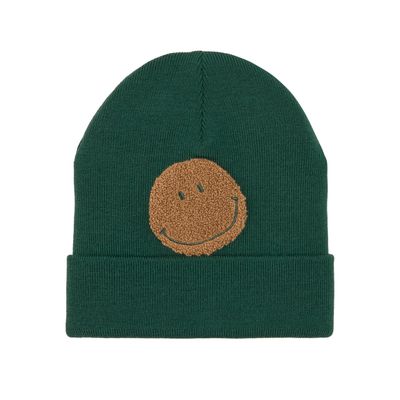 Merino Beanie - Hat, Little Gang Smile ocean green