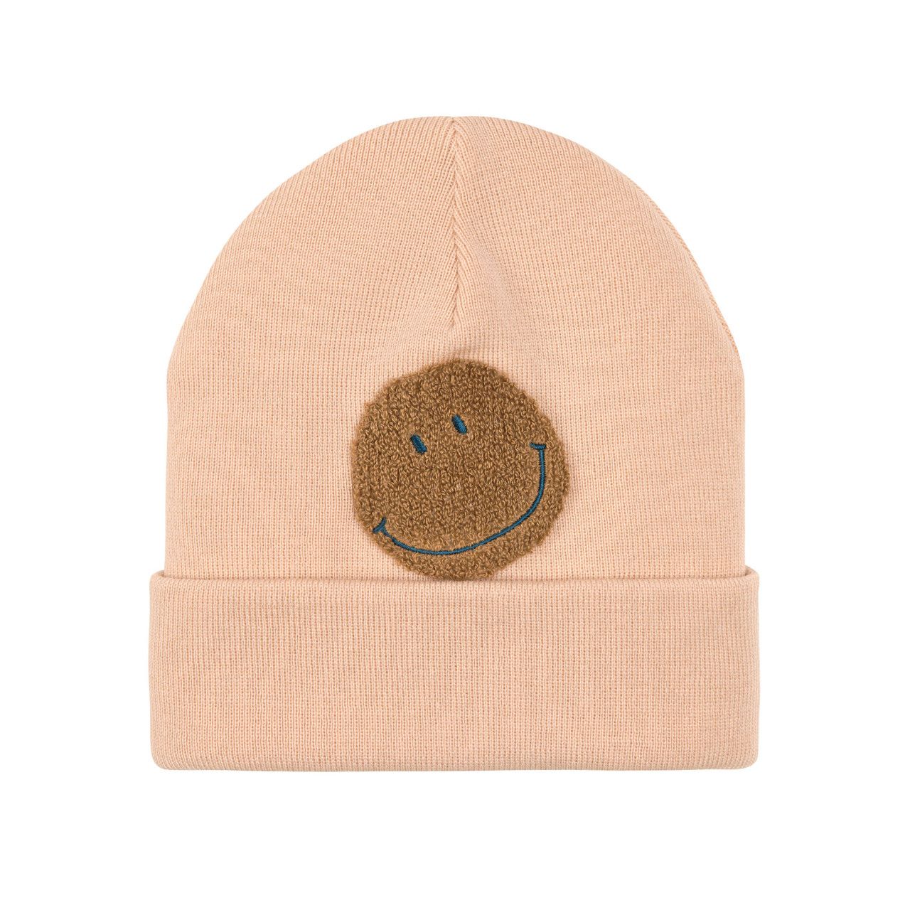 Merino Beanie - Hat, Little Gang Smile light pink