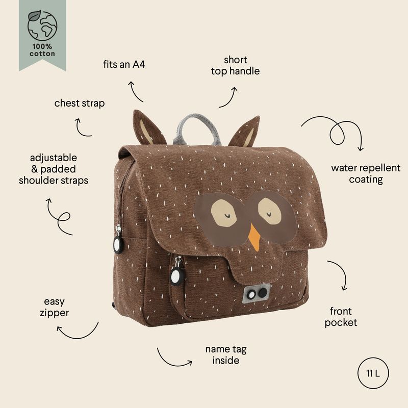 Boekentas - Mr. Owl