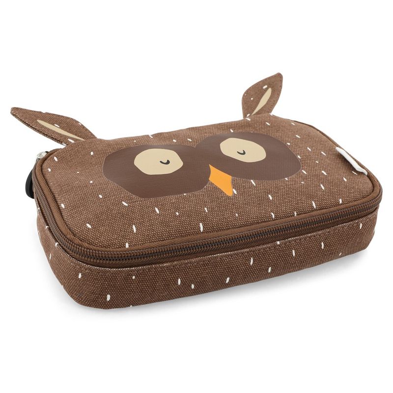 Rechthoekige pennenzak - Mr. Owl