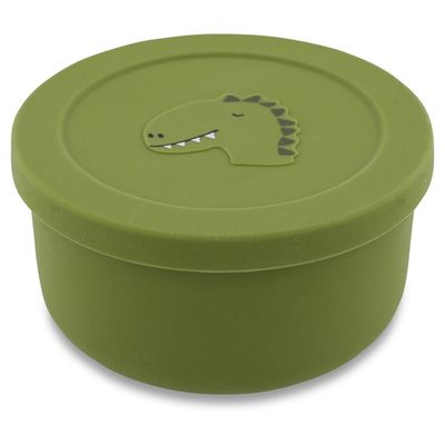 Siliconen snackdoosje - Mr. Dino