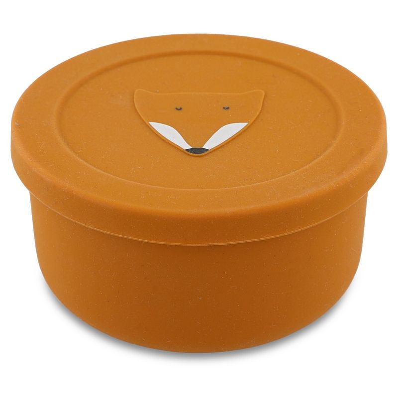 Siliconen snackdoosje - Mr. Fox