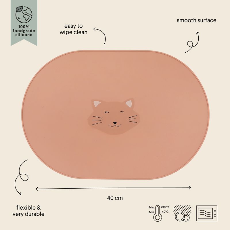 Siliconen placemat - Mrs. Cat
