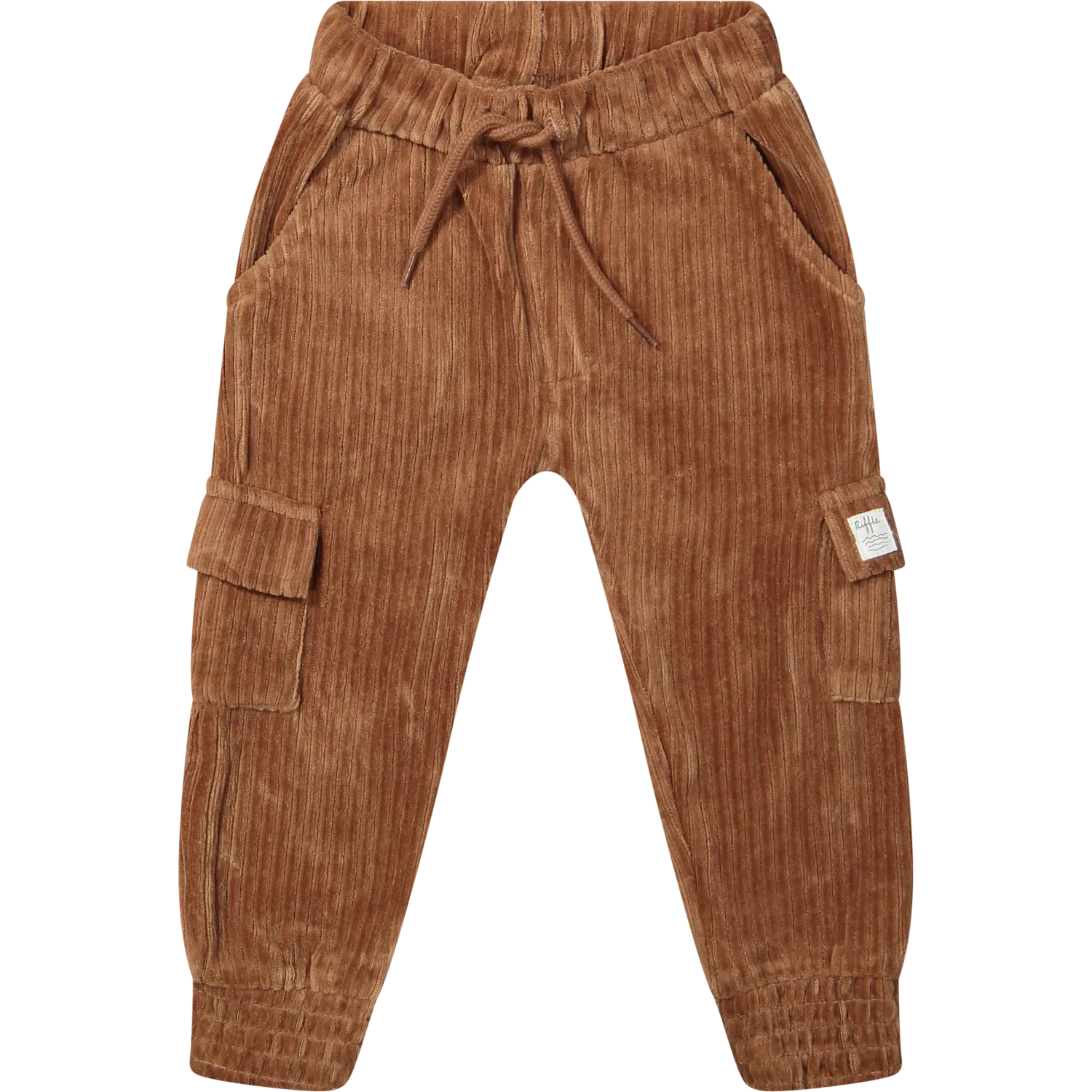 Pants Corduroy rib Brown