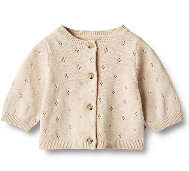 Knit Cardigan Maia-sandshell
