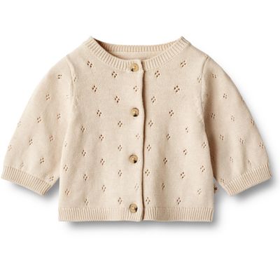 Knit Cardigan Maia-sandshell