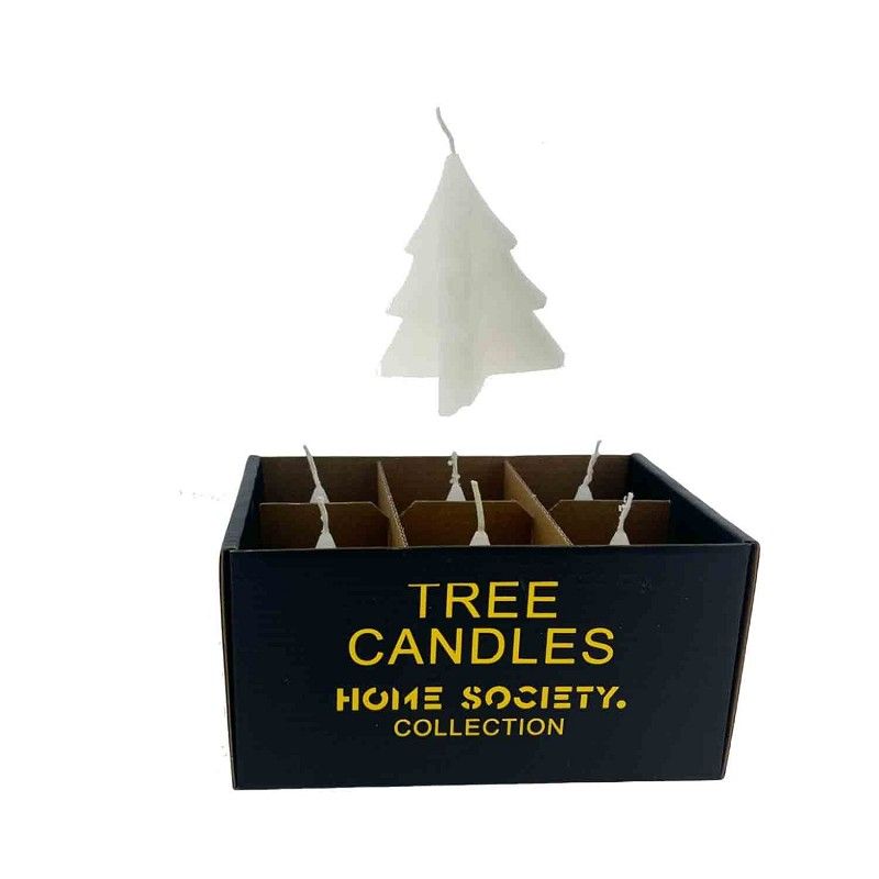 Deco Candle Tree S Grey
