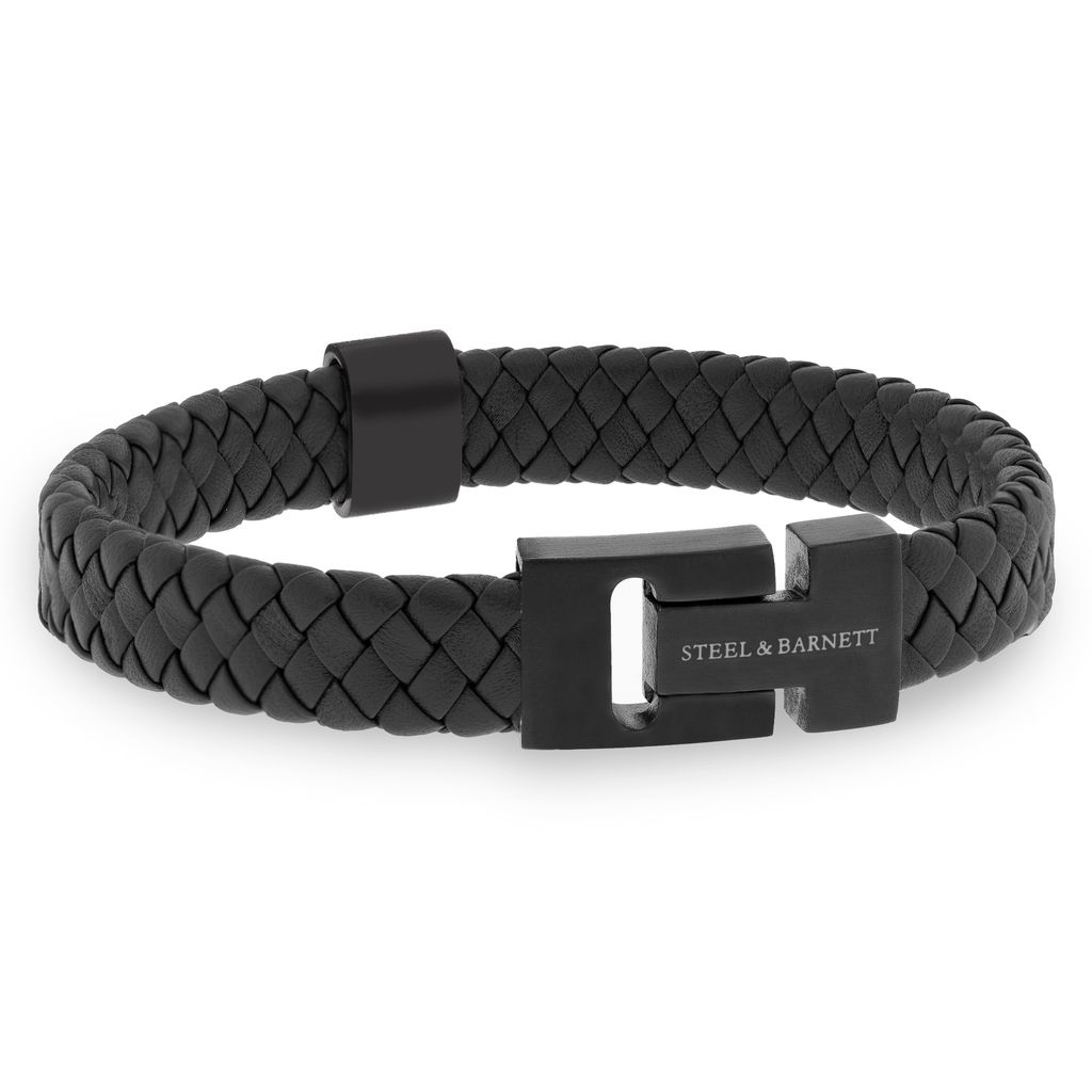 Leather Bracelet Harrison Black Edition Leather Bracelet Harrison Black Edition