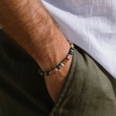 Cyrus Edelsteen Armband Terracotta