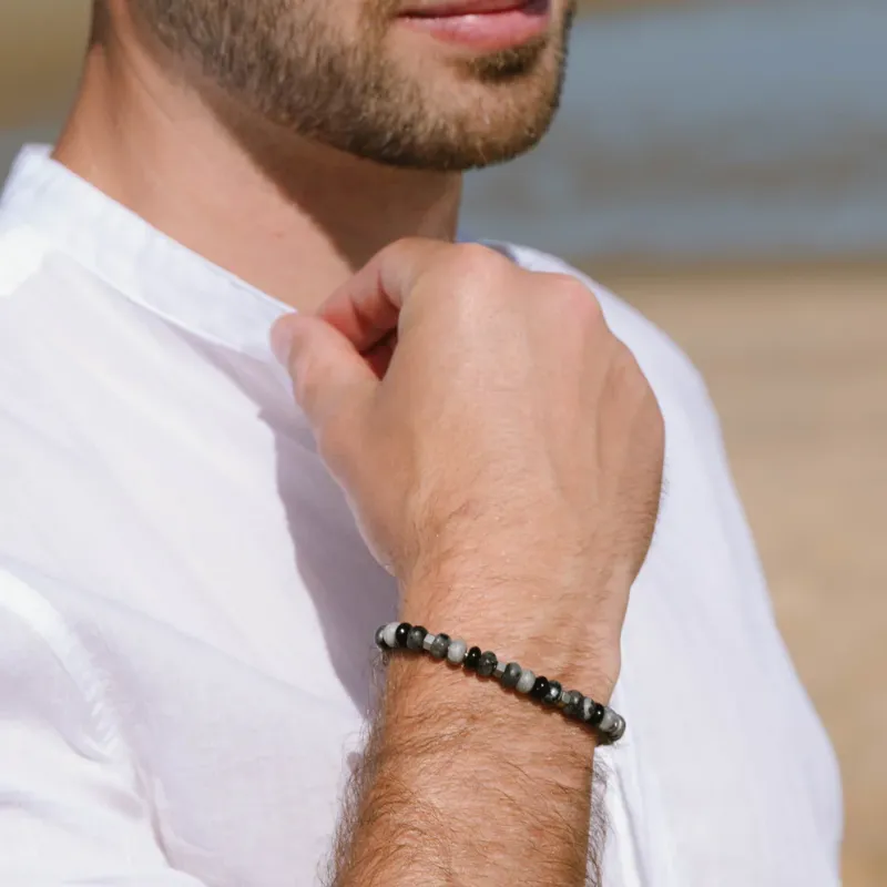 Cyrus Edelsteen Armband Graphite