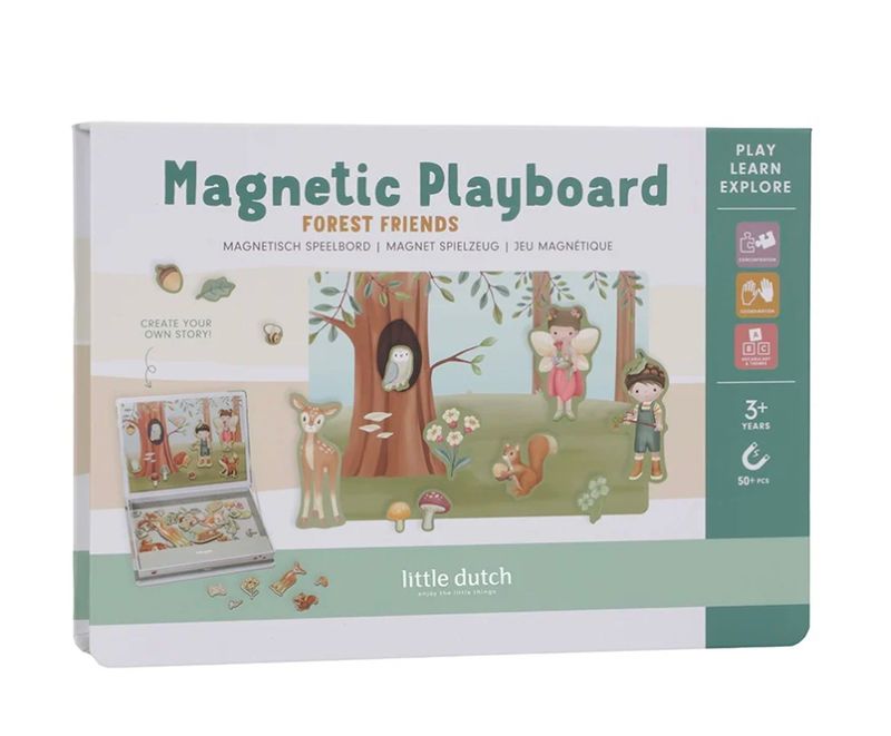 Magnetisch speelbord - Forest Friends