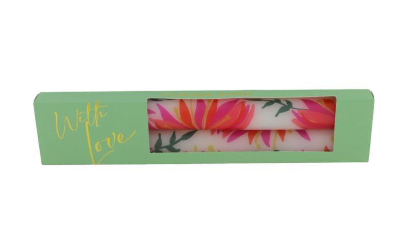 Dinerkaars- Giftset Flowers