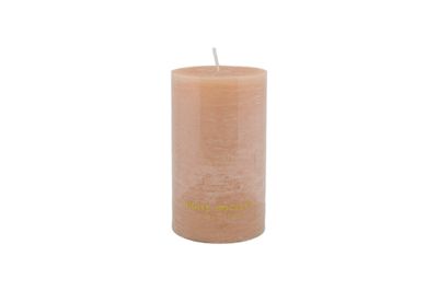 Pillar Candle 9x15cm”Perzik”