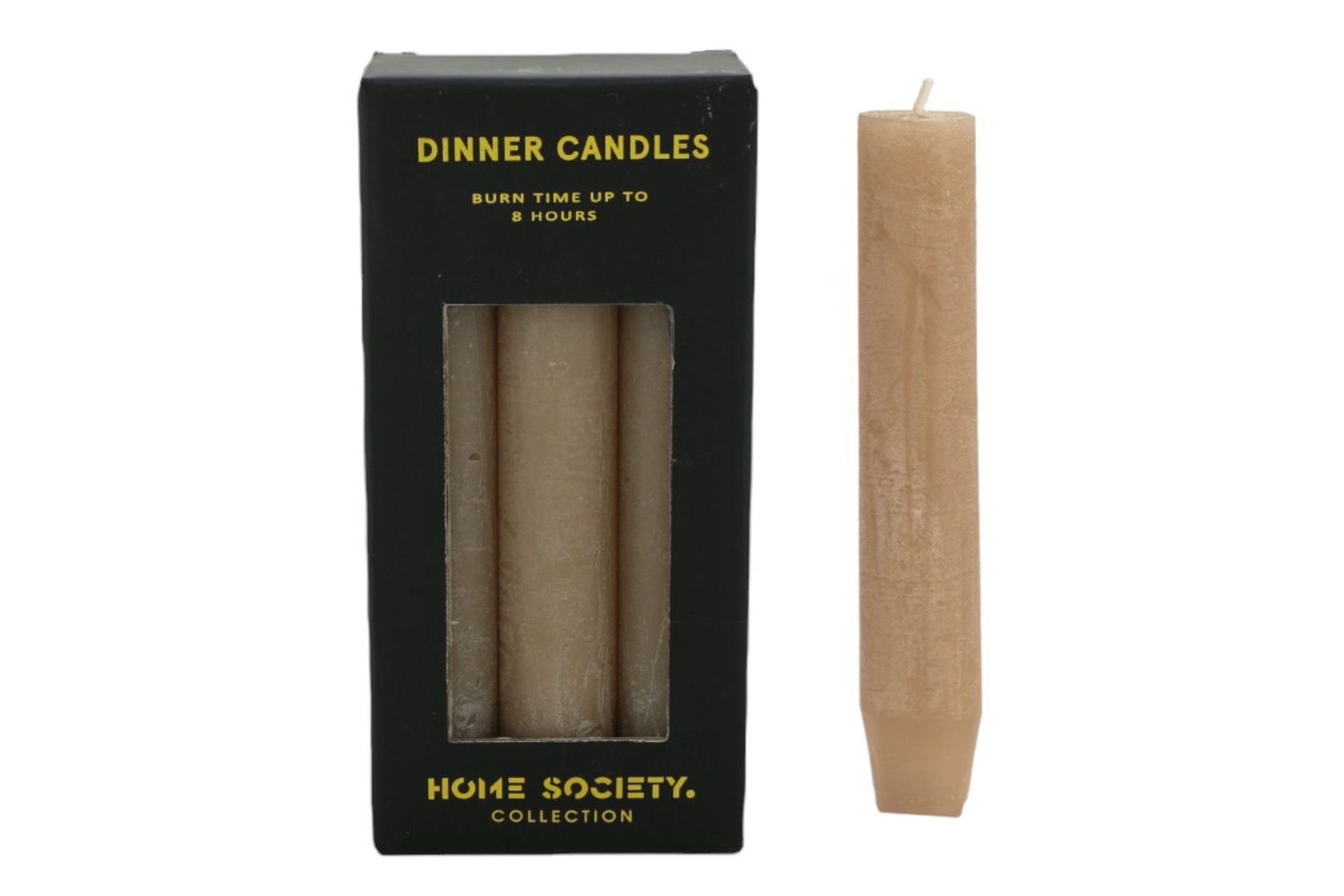 Diner Candle S Set 6 “Sand” Diner Candle S Set 6 “Sand”