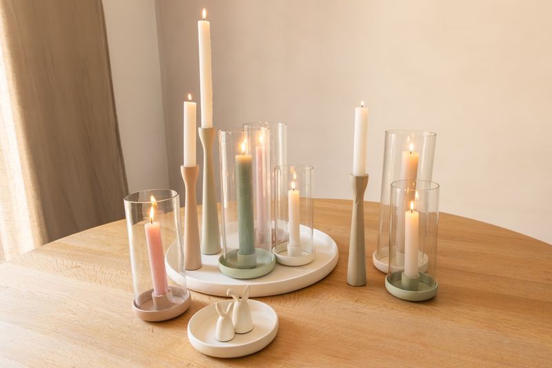 Diner Candle S Set 6 “Sand”