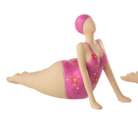 Vrouw Yoga Liggend