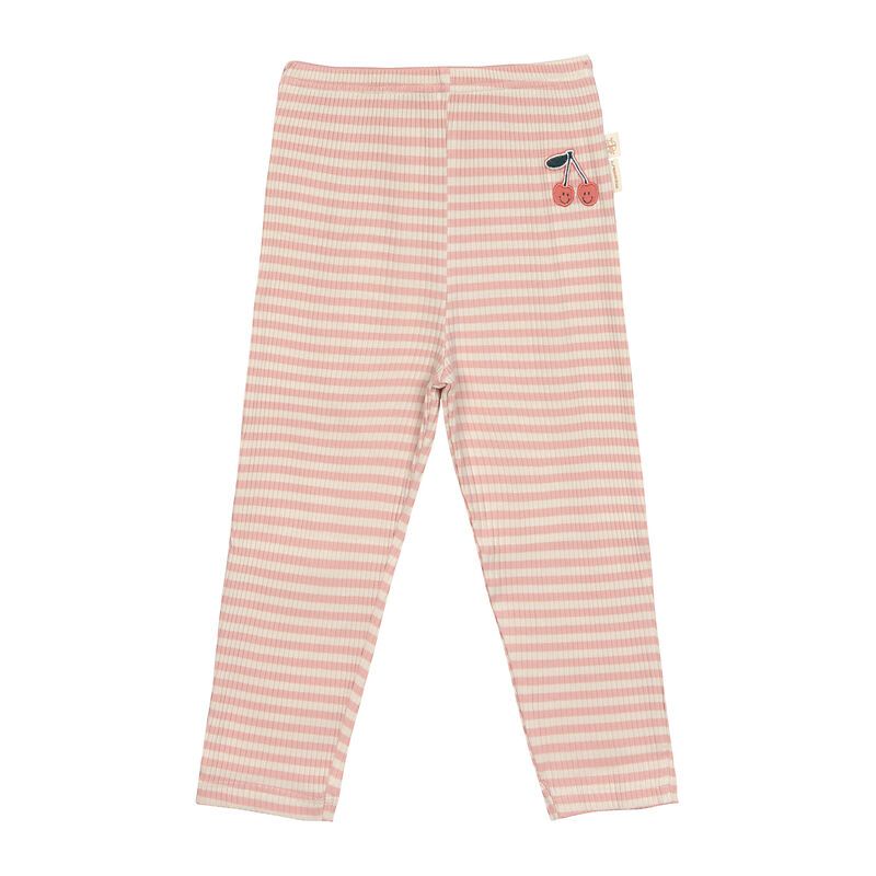 Legging Ribbed Cherry peach