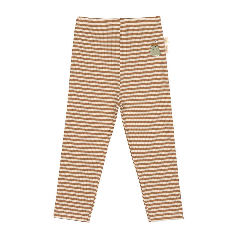 Legging Ribbed Pear caramel