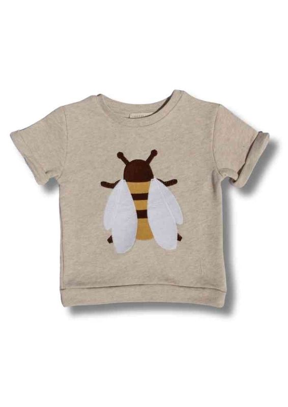 Bee shirt-Oat