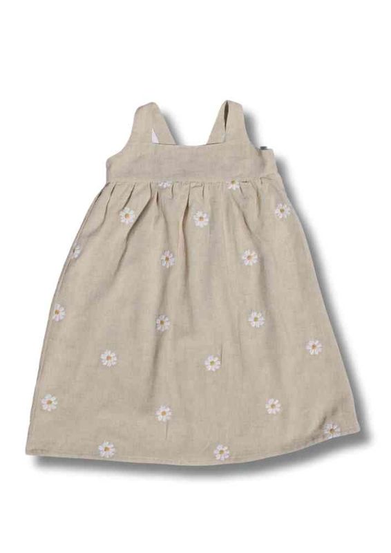 Leah linen dress