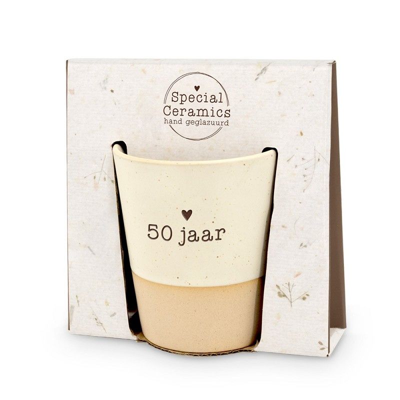 50 jaar-Special Ceramics - Beker