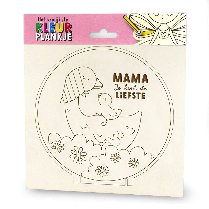 Kleurplankje - Liefste mama