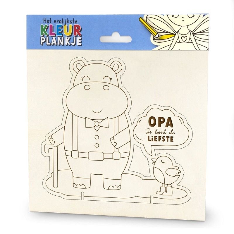 Kleurplankje - Liefste opa