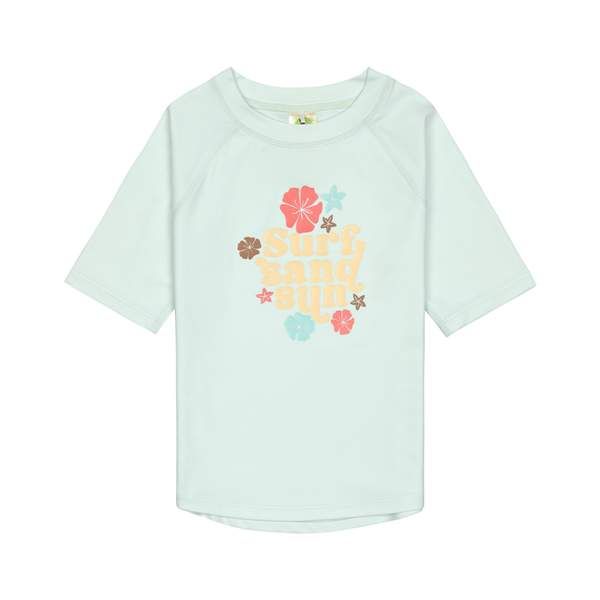 Zwemshirt met Korte Mouwen Flowers Sea SPF+50 Zwemshirt met Korte Mouwen Flowers Sea SPF+50