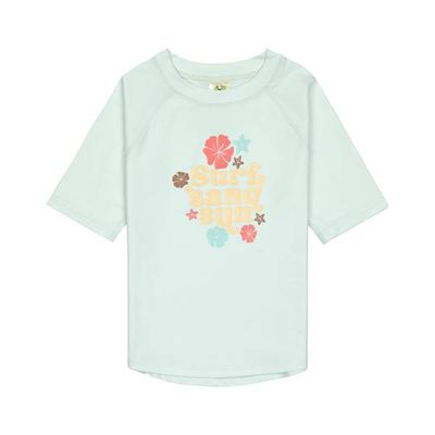 Zwemshirt met Korte Mouwen Flowers Sea SPF+50