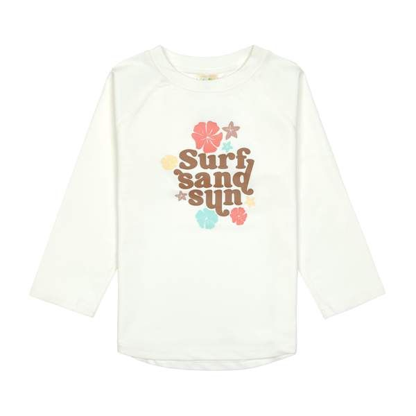 Zwemshirt met Lange Mouwen Flowers Sea – SPF50+