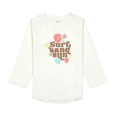 Zwemshirt met Lange Mouwen Flowers Sea – SPF50+