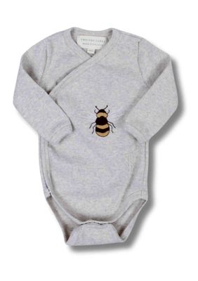 Bee cute romper-Oat