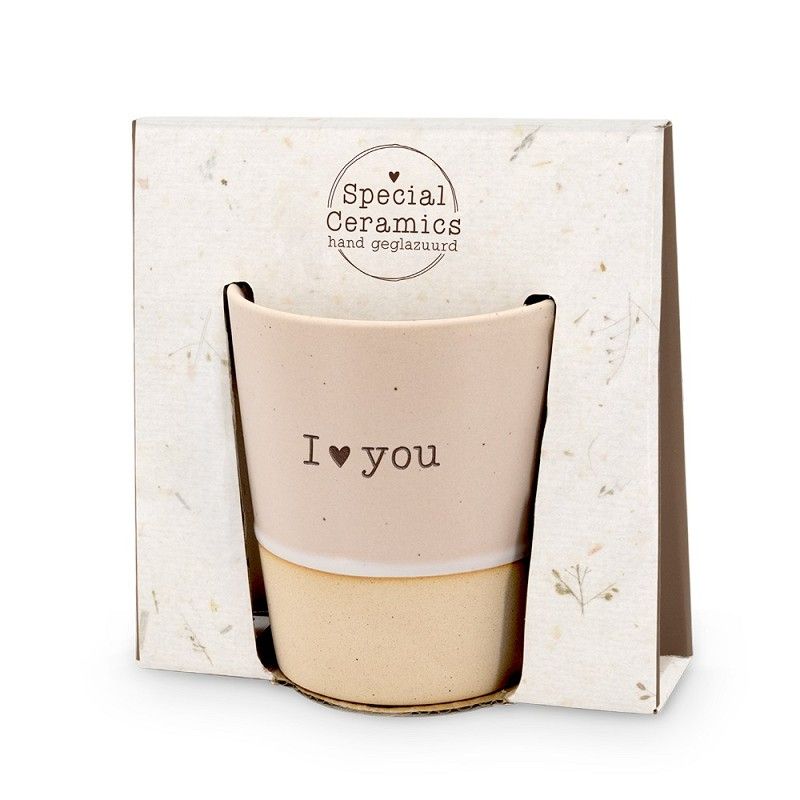 Special Ceramics - Beker - I love you