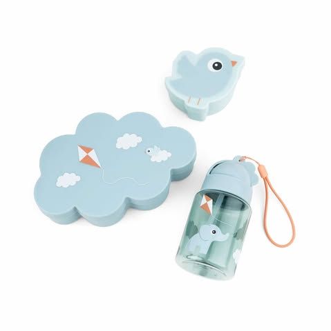 Lunch & snack box "Blue"