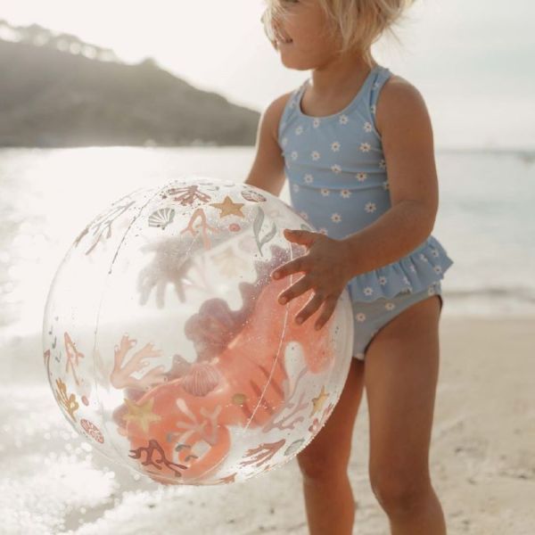 Little Dutch Ocean Dreams Strandbal 3D Figuur Roze