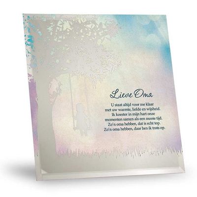 Silver Silhouette - Lieve Oma