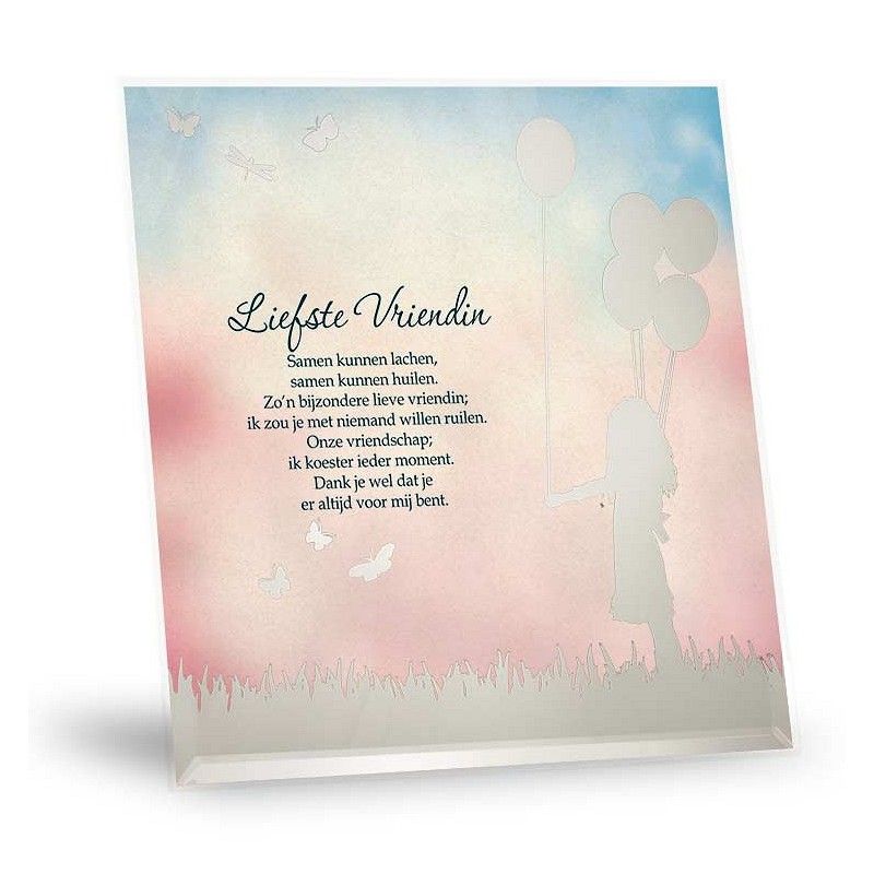 Silver Silhouette - Liefste Vriendin