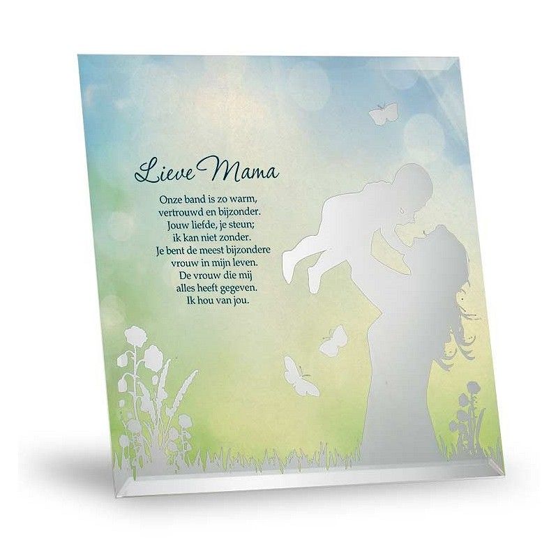 Silver Silhouette - Lieve Mama