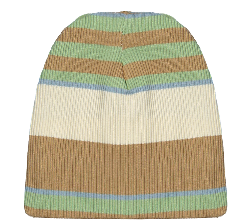 Hat Bowie"derby rib stripe green"NEW BORN